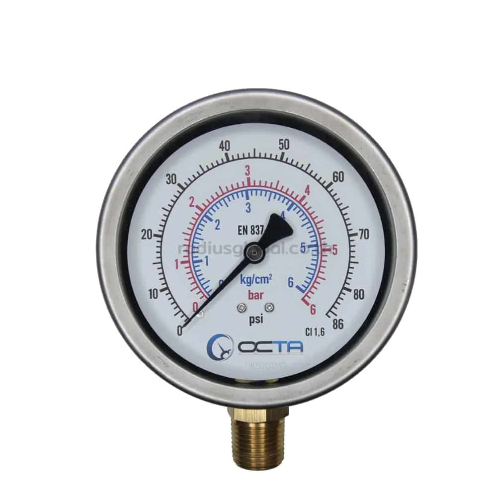 PRESSURE GAUGE / OCTA GB100
