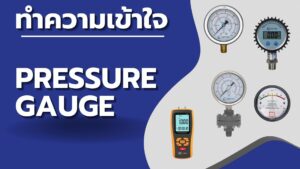 เกจวัดแรงดัน pressure gauge manometer diaphragm seal