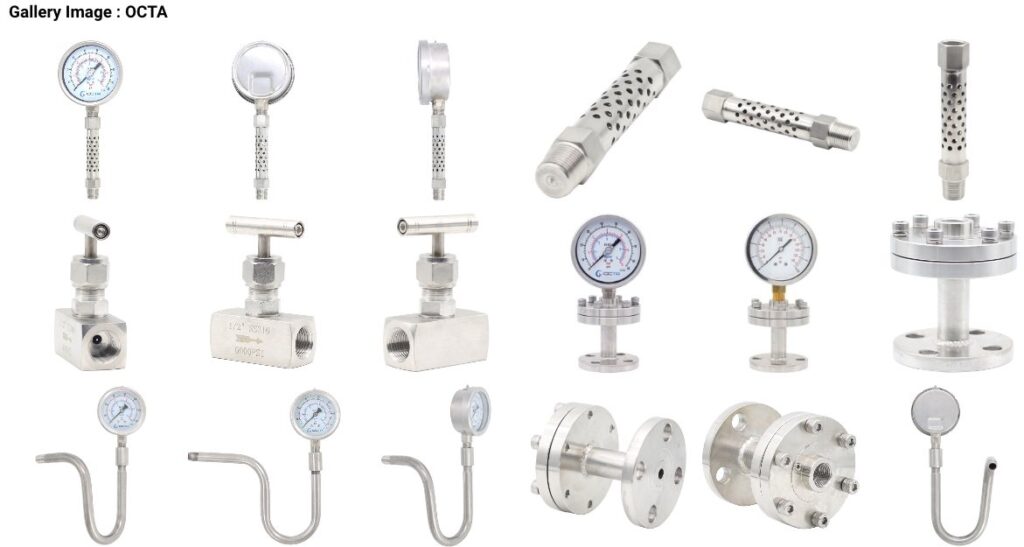 เกจวัดแรงดัน pressure gauge nedle valve syphon gallery-รวมรูป